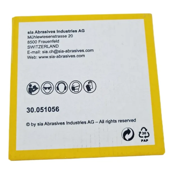 Sia Sia 1550 Siapower Zımpara 150 MM 150 Kum Ahşap İşlerinizde Mükemmel Sonuçlar 25 Adet Yeşil - Görsel 3
