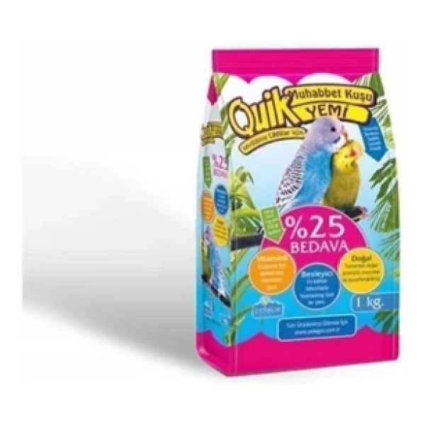Quik Vitaminli 1 kg Muhabbet Kuşu Yemi - Görsel 5