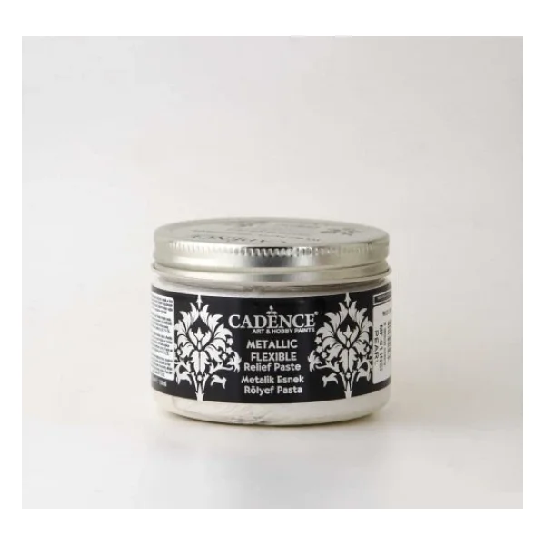 Metalik Esnek Rölyef Pasta Mf-01 Inci 150Ml - Görsel 3
