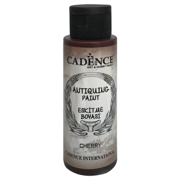 Cadence Eskitme Boyası 70 Ml 307 Cherry Vişne - Görsel 4