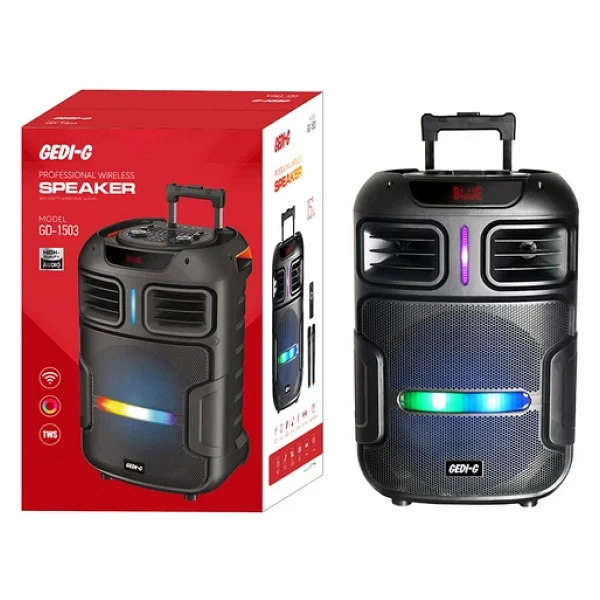 Zore GD-1503 RGB Bluetooth Hoparlör - Görsel 4