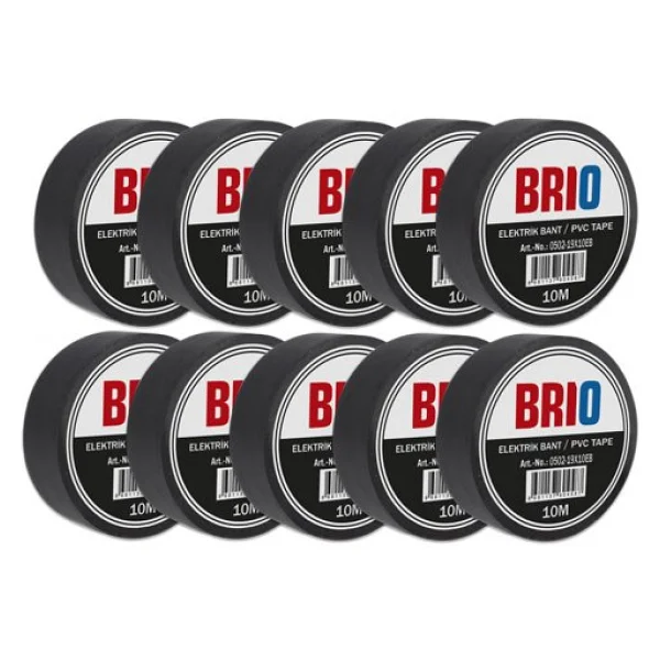 Brio Elektrik Bantı 19mmx10m 10 Lu - Görsel 4
