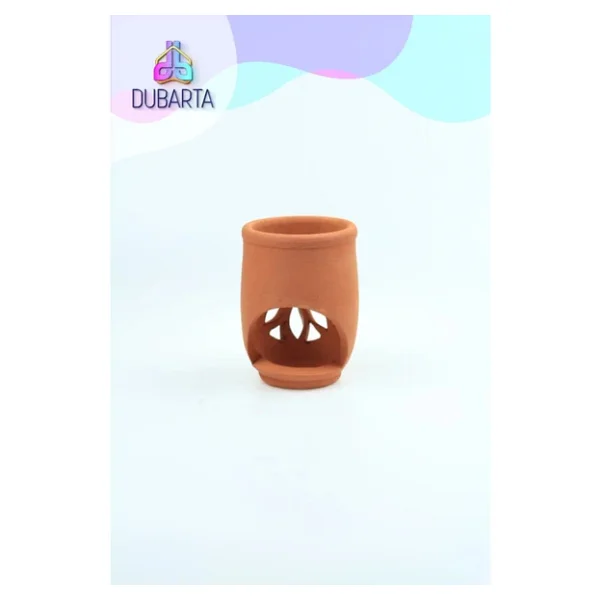 El Yapımı Lotus Toprak Buhurdanlık - Görsel 3