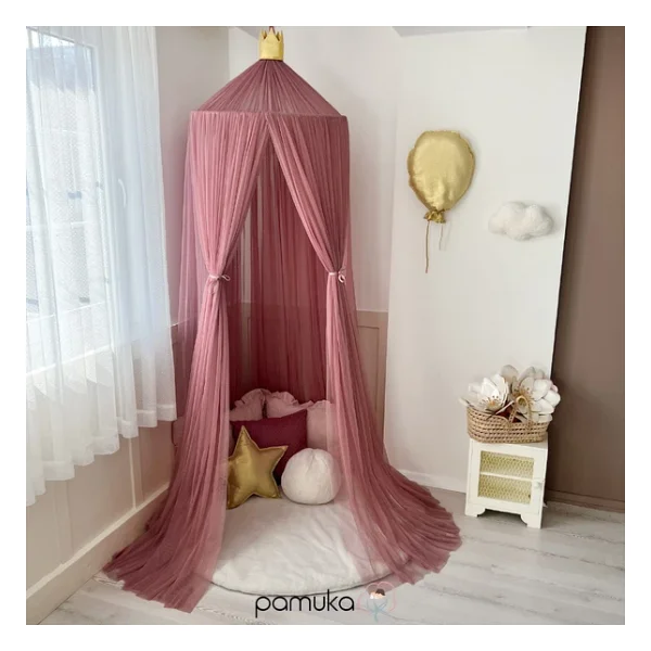 PAMUKA Tül Cibinlik Plus Dusty Rose - Görsel 2