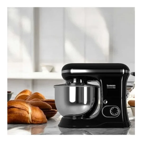 Lorenzo Master Pro 1500 W 5 lt Siyah Hamur Yoğurma Makinesi - Görsel 6