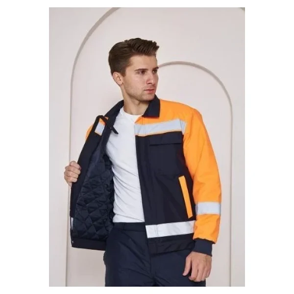 Orange Safety Soğuk Hava Montu Su ve Rüzgar İticili Turuncu - Görsel 5
