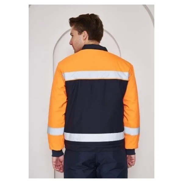 Orange Safety Soğuk Hava Montu Su ve Rüzgar İticili Turuncu - Görsel 6