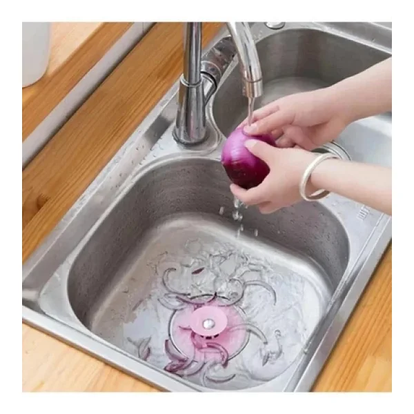 Silikon Lavabo Tıpası Banyo Küvet Süzgeci Gider Tıkanma Koku Önleyici Süzgeç Tıpa - Görsel 7