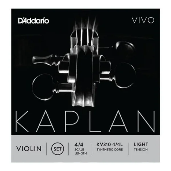 D'Addario Kaplan Vivo KV310 4/4L Keman Teli - Görsel 4