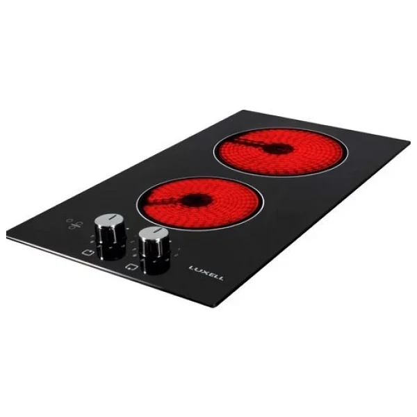 Luxell V3-02P Vitroseramik Elektrikli Siyah Domino Ocak - Görsel 7