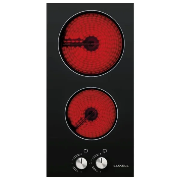 Luxell V3-02P Vitroseramik Elektrikli Siyah Domino Ocak - Görsel 6