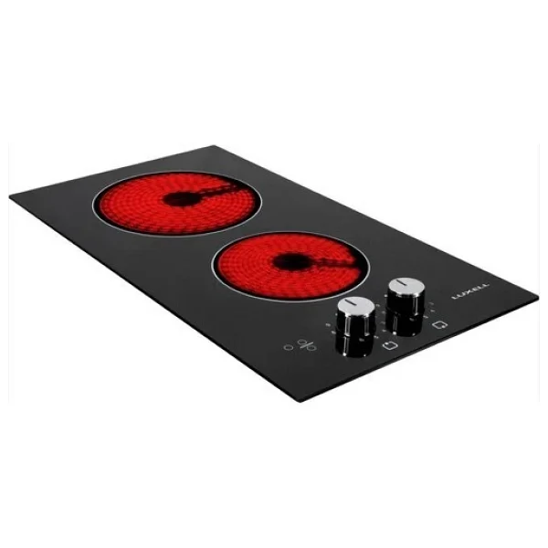 Luxell V3-02P Vitroseramik Elektrikli Siyah Domino Ocak - Görsel 8