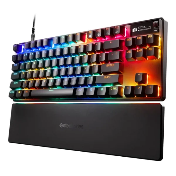 SteelSeries Apex Pro TKL Gen 3 Siyah RGB OmniPoint Switch Kablolu Mekanik Oyuncu Klavyesi - Görsel 2