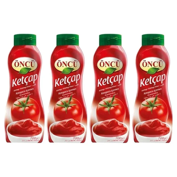 Öncü Ketçap 700 G Tatlı X 4 Adet - Görsel 2