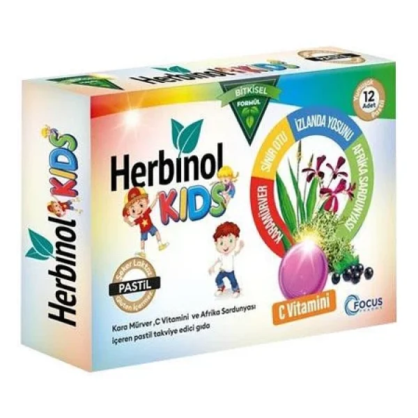 Herbinol Kids Yumuşak 12'li Pastil - Görsel 9