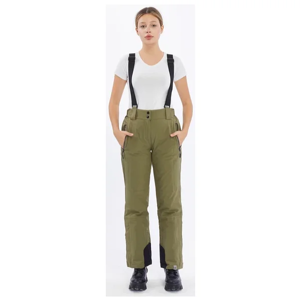 Mapamyumco Kadın Kayak Pantolon-Haki - Görsel 2