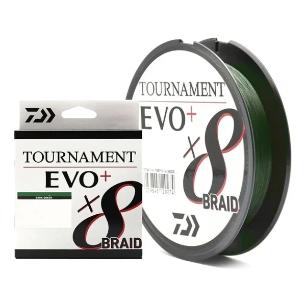 Daiwa Tournament Evo+ 8X 270 m 0.16 mm 12.2 kg Dark Green İp Misina - Görsel 2
