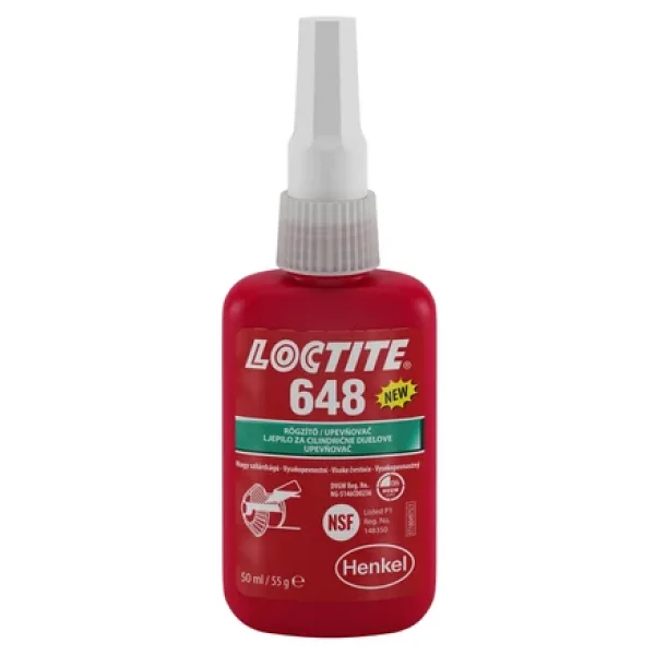 Loctite 648 50 ml Yüksek Mukavemetli Sıkı Geçme Ürünü - Görsel 4