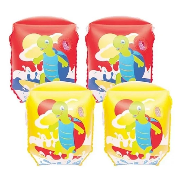 Bestway 32043 23x15 cm Kaplumbağa Desenli Çocuk Deniz Kolluğu - Görsel 6