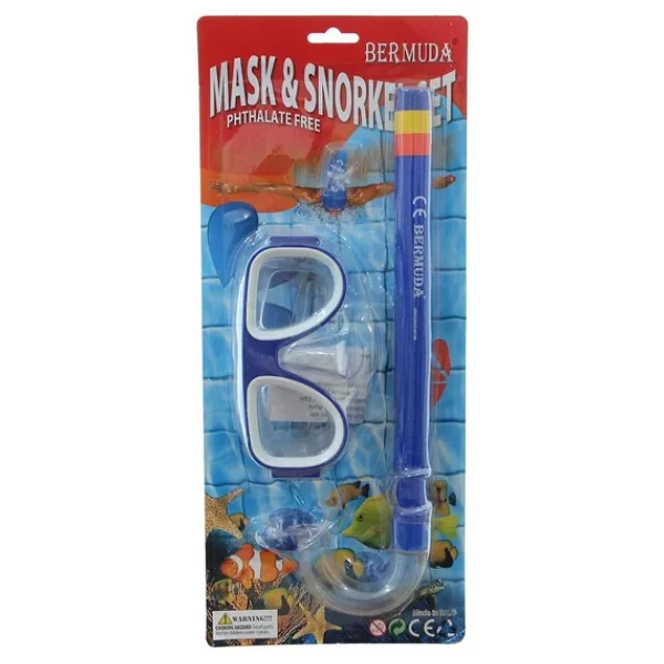 Bermuda Maske Snorkel Set Dolphin K5851 - Görsel 3