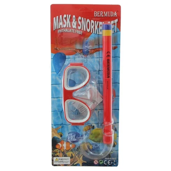Bermuda Maske Snorkel Set Dolphin K5851 - Görsel 2