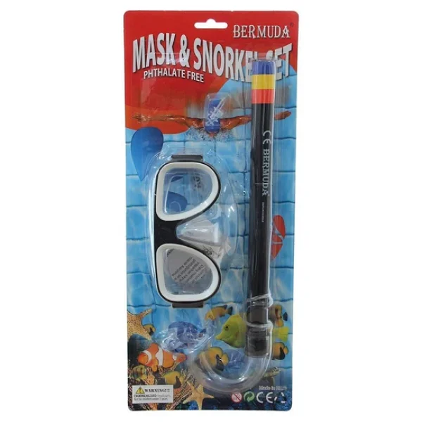Bermuda Maske Snorkel Set Dolphin K5851 - Görsel 4