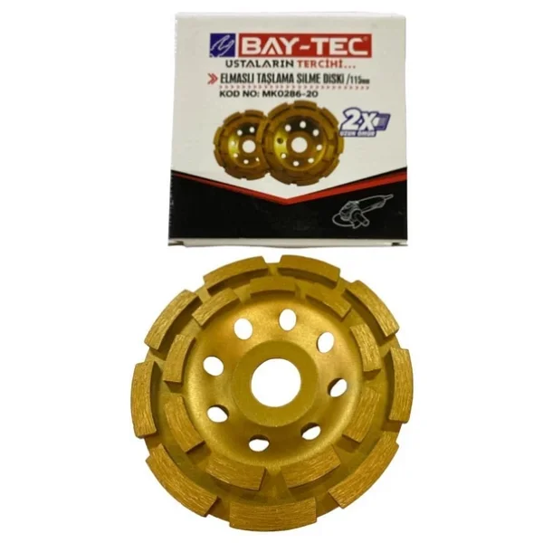 Baytec MK0286-20 Elmas Taşlama Silme Diski 115 mm - Görsel 6