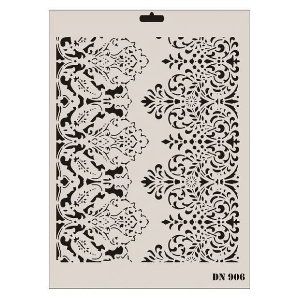Rich Dantel Seri DN-906 Stencil 35x25 cm - Görsel 6