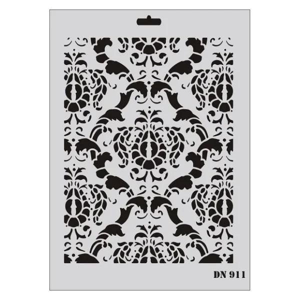 Rich Dantel Seri DN-911 Stencil 35x25 cm - Görsel 4