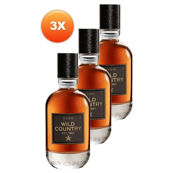 Avon Wild Country EDT 75 ml 3 Adet Erkek Parfüm - Görsel 7