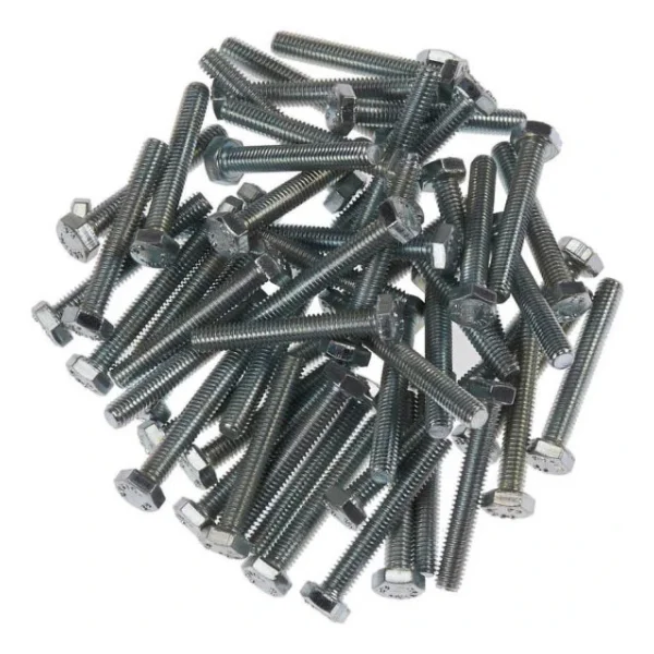 M8X20 DIN933 Cıvata(ALTIGEN) 8.8 Beyaz 5 Li Paket - Görsel 6