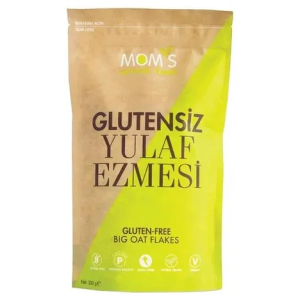 Mom's Natural Foods Glutensiz Yulaf Ezmesi 300 gr - Görsel 5
