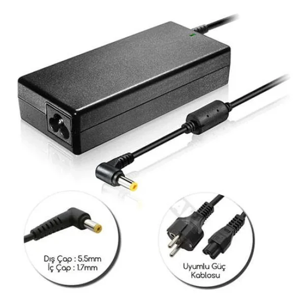 Acer Aspire ES1-571 Notebook Adaptör Şarj Aleti - Görsel 2