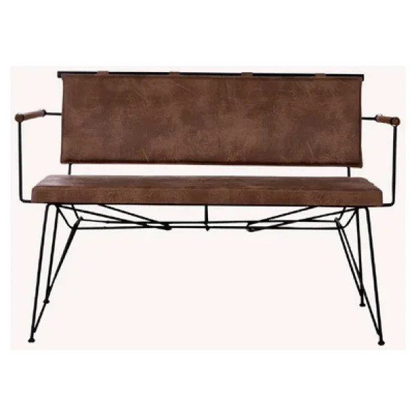 Poyraz Kollu Bench, Kahve - Görsel 2