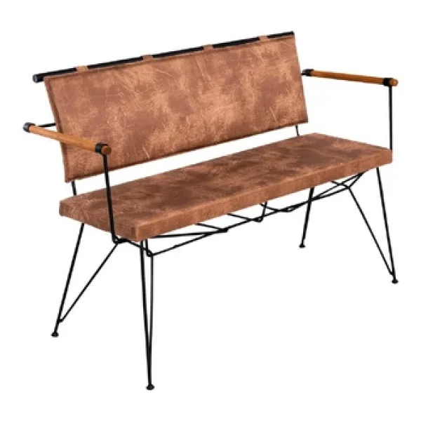 Poyraz Kollu Bench, Kahve - Görsel 3