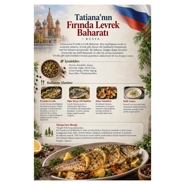 Tatiana'nın Etli Makarna Baharatı 250 gr Tatiana's Meat Pasta Seasoning - Görsel 4