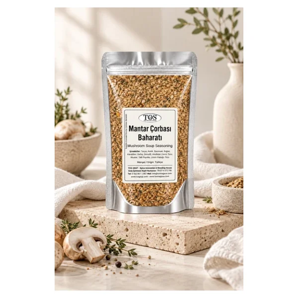 Karin'in Kremalı Mantar Çorbası Baharatı 100 gr Karin's Creamy Mushroom Soup Seasoning - Görsel 2