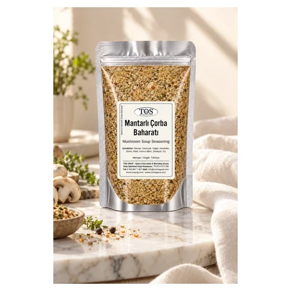 Nina'nın Mantarlı Çorba Baharatı 100 gr Nina's Mushroom Soup Seasoning - Görsel 3