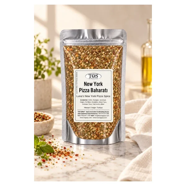 Luna'nın New York Pizzası Baharatı 100 gr Luna's New York Pizza Spice - Görsel 3