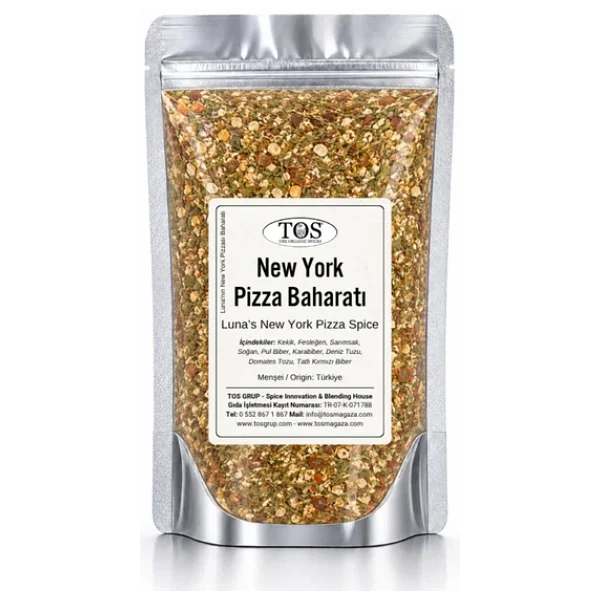 Luna'nın New York Pizzası Baharatı 100 gr Luna's New York Pizza Spice - Görsel 2
