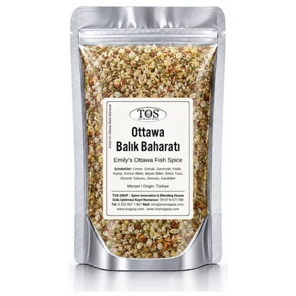 Emily'nin Ottawa Balık Baharatı 100 gr Emily's Ottawa Fish Spice - Görsel 2