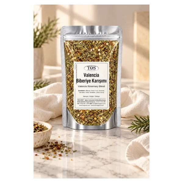 Maria'nın Valencia Biberiye Karışımı 100 gr Maria's Valencia Rosemary Blend - Görsel 3