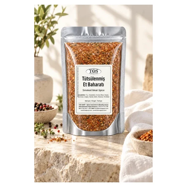 Sophia'nın Montreal Usulü Tütsülenmiş Et Baharatı 100 gr Sophia's Montreal-Style Smoked Meat Spice - Görsel 3