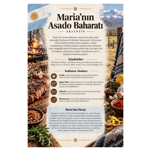Maria'nın Alicante Zeytin Baharatı 500 gr Maria's Alicante Olive Spice - Görsel 4