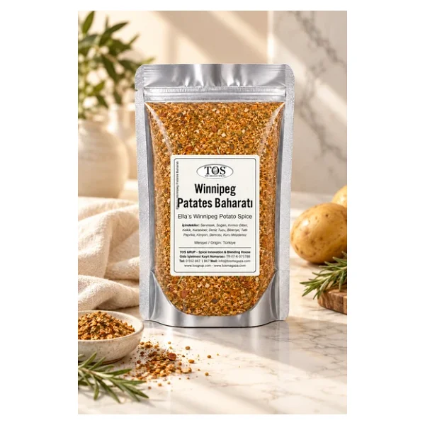Ella'nın Winnipeg Patates Baharatı 100 gr Ella's Winnipeg Potato Spice - Görsel 3