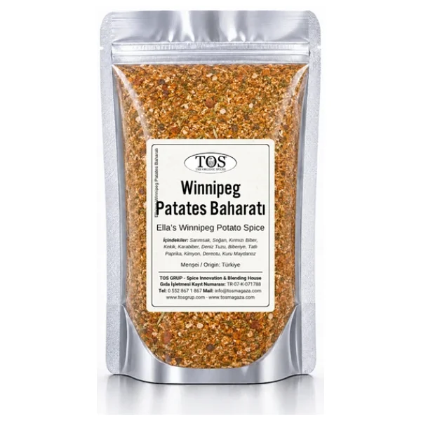 Ella'nın Winnipeg Patates Baharatı 100 gr Ella's Winnipeg Potato Spice - Görsel 2