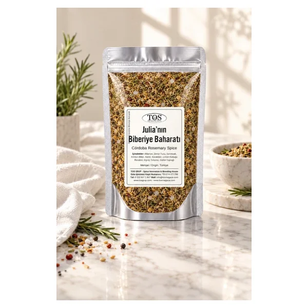 Julia'nın Cordoba Biberiye Baharatı 100 gr Julia's Cordoba Rosemary Spice - Görsel 3