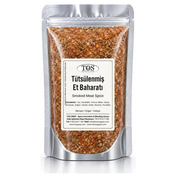 Sophia'nın Montreal Usulü Tütsülenmiş Et Baharatı 100 gr Sophia's Montreal-Style Smoked Meat Spice - Görsel 2