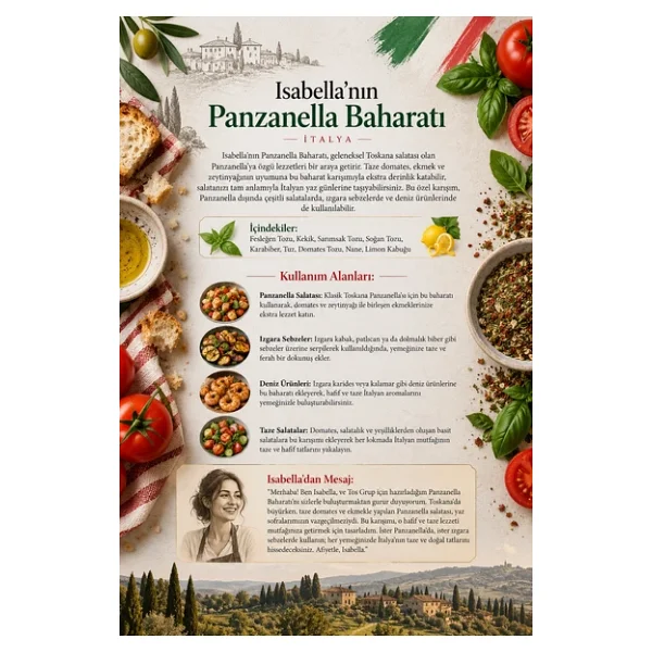 Isabella'nın Manchester Et Baharatı 100 gr Isabella's Manchester Meat Spice - Görsel 4