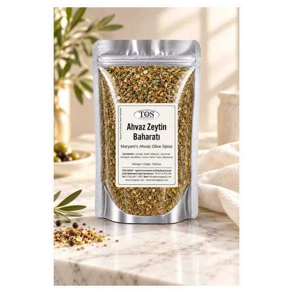 Maryam'ın Ahvaz Zeytin Baharatı 250 gr Maryam's Ahvaz Olive Spice - Görsel 2